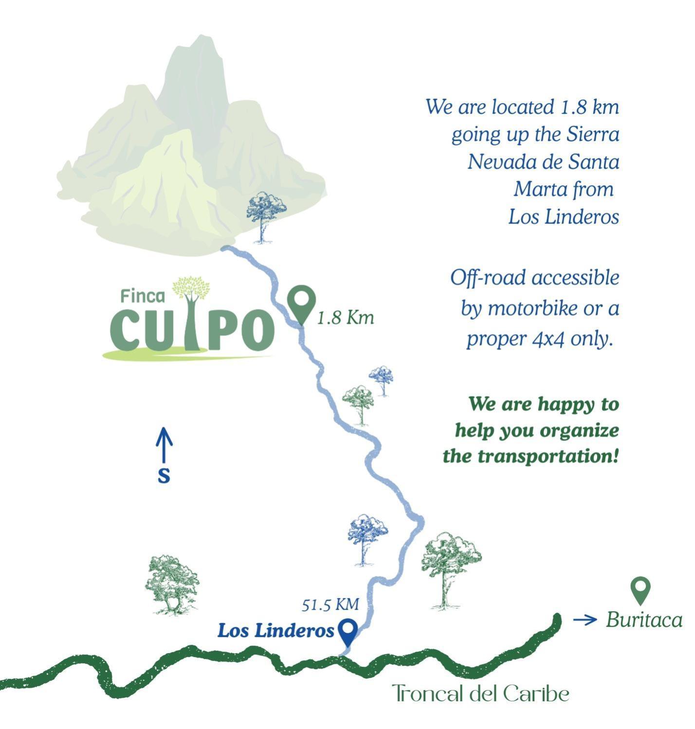Finca Cuipo Buritaca Εξωτερικό φωτογραφία